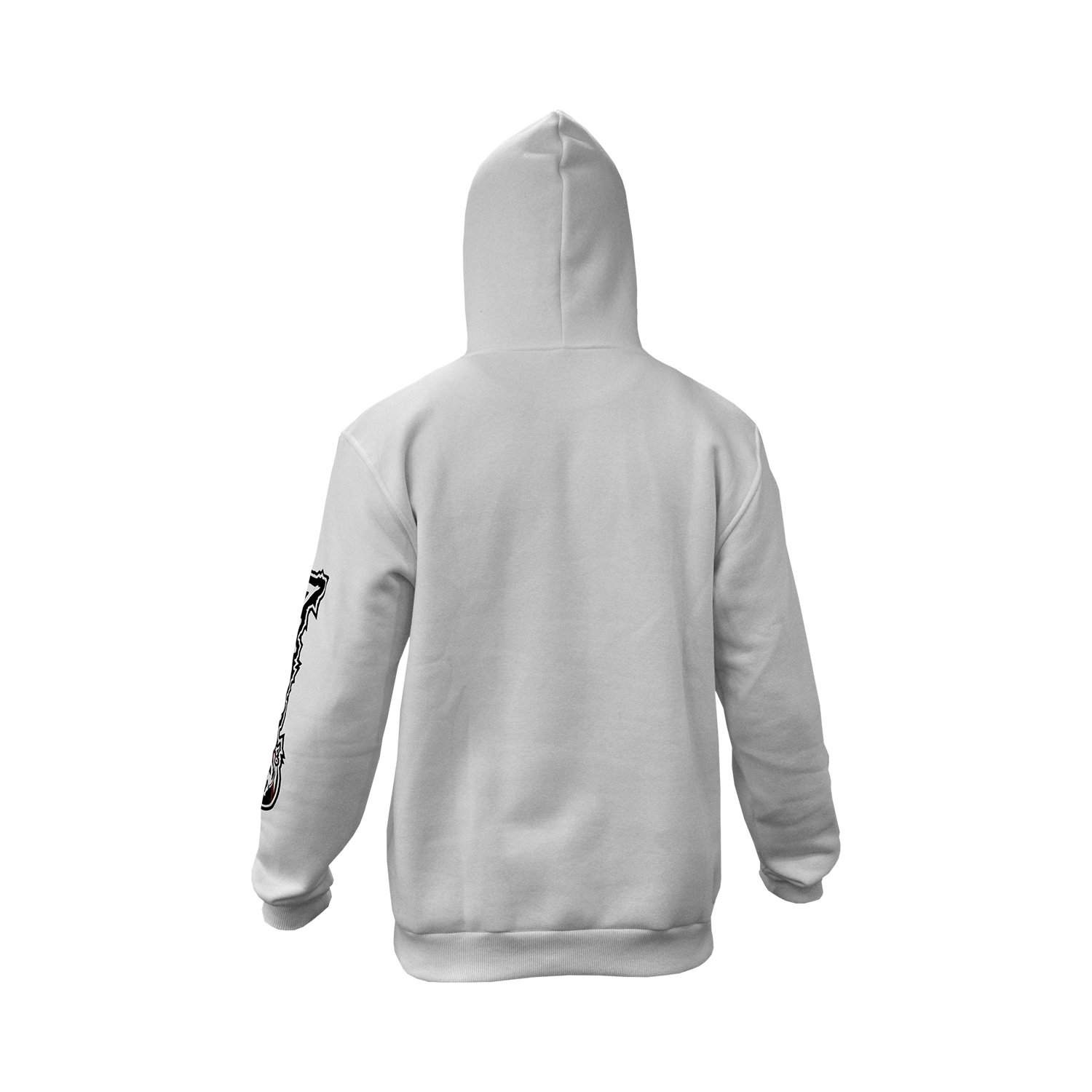 DragonDo 83555 Kapüşonlu Sweatshirt - Pamuklu - Beyaz