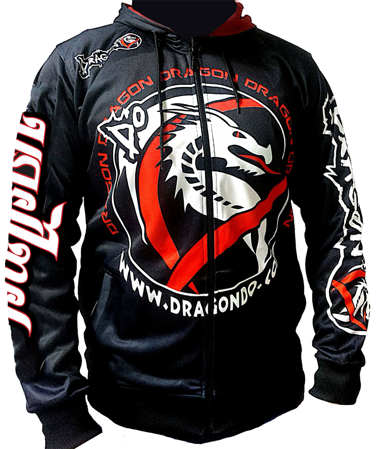 DragonDo 83585 Muay Thai Süblime Baskı Kapüşonlu Sweatshirt