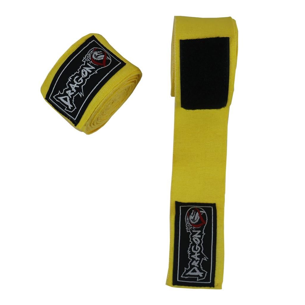 DragonDo 83822 Elite Elastik 5 metre Bandaj Sarı Boks Bandajı 