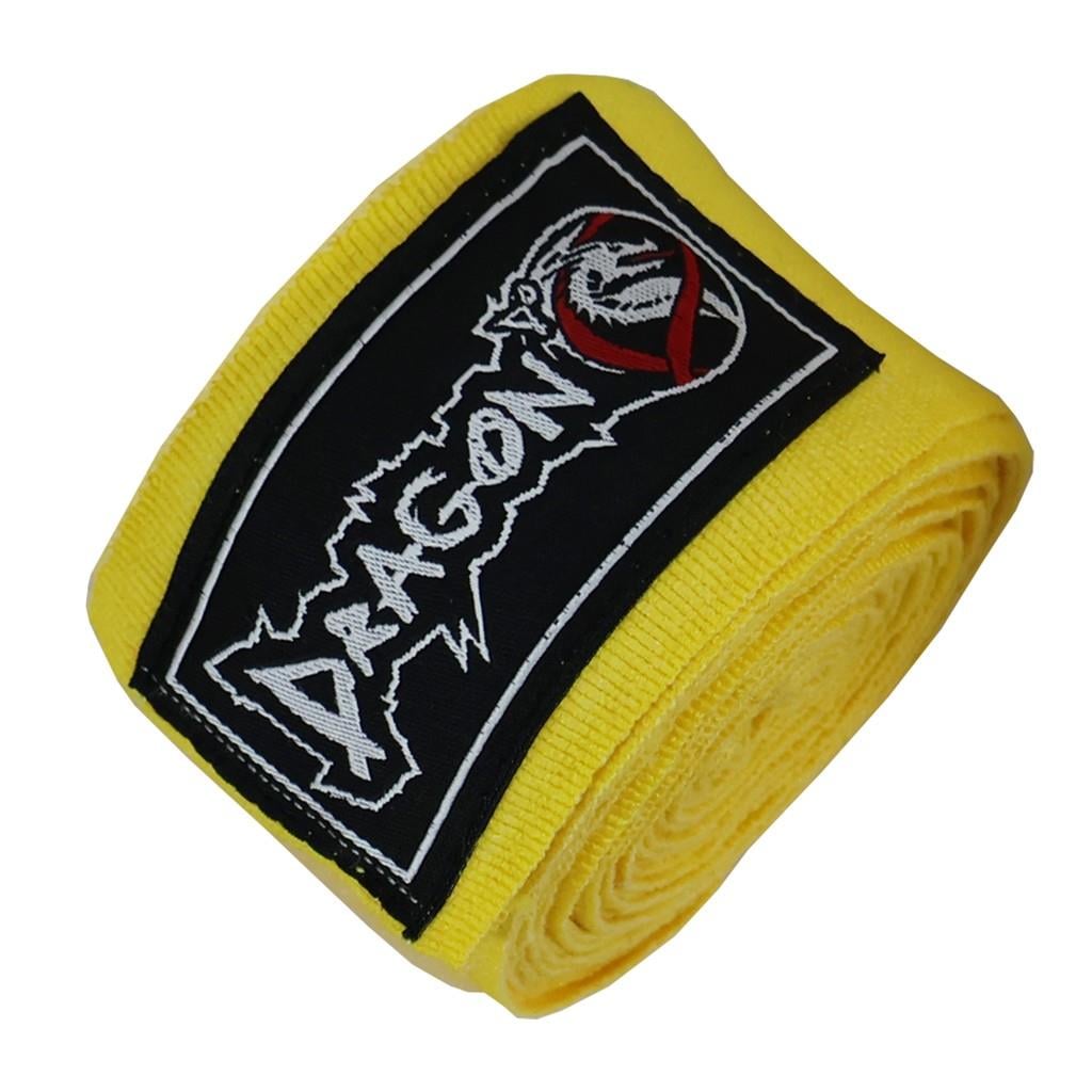 DragonDo 83822 Elite Elastik 5 metre Bandaj Sarı Boks Bandajı 