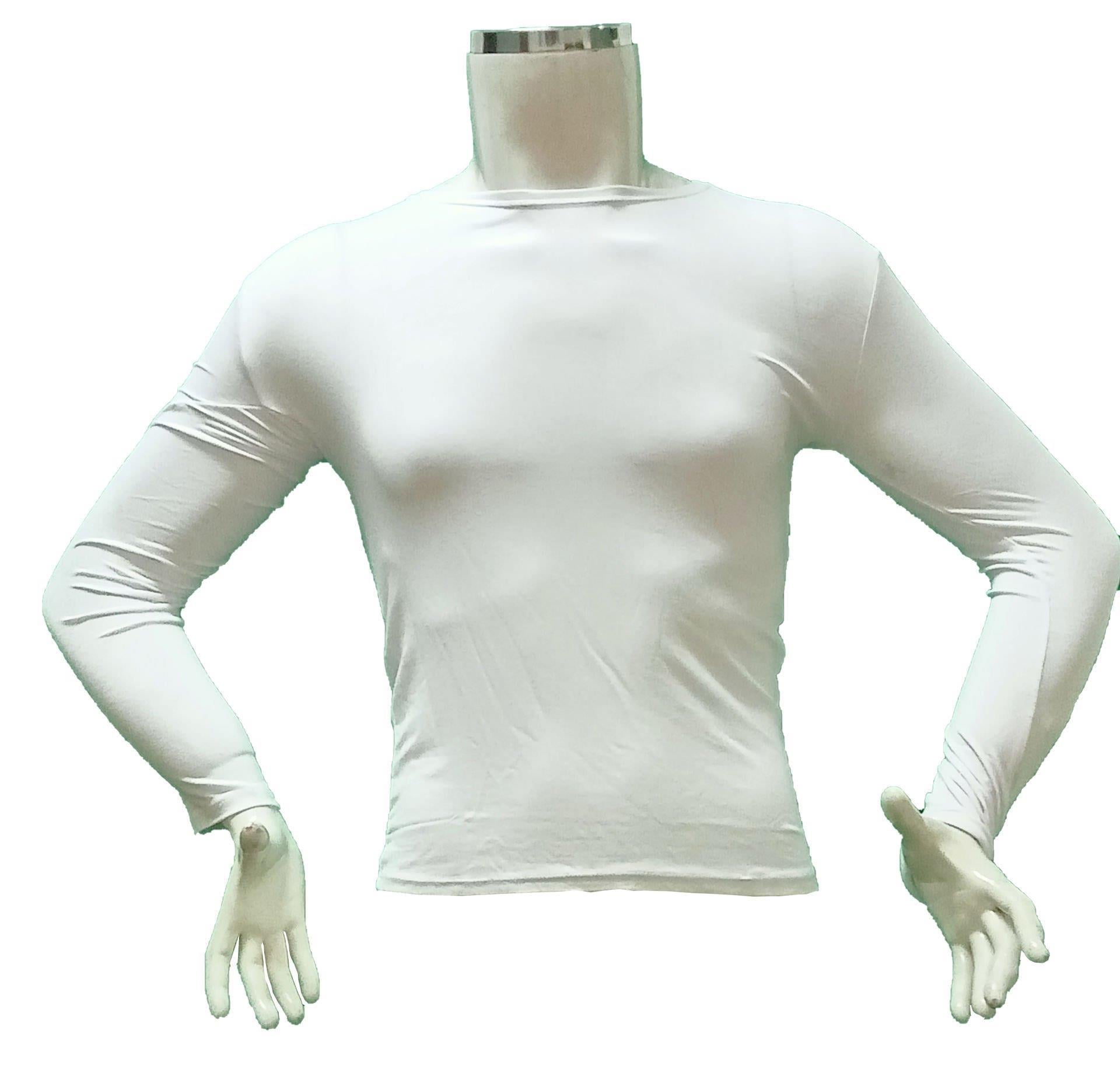 Beyaz Uzun Kol Body