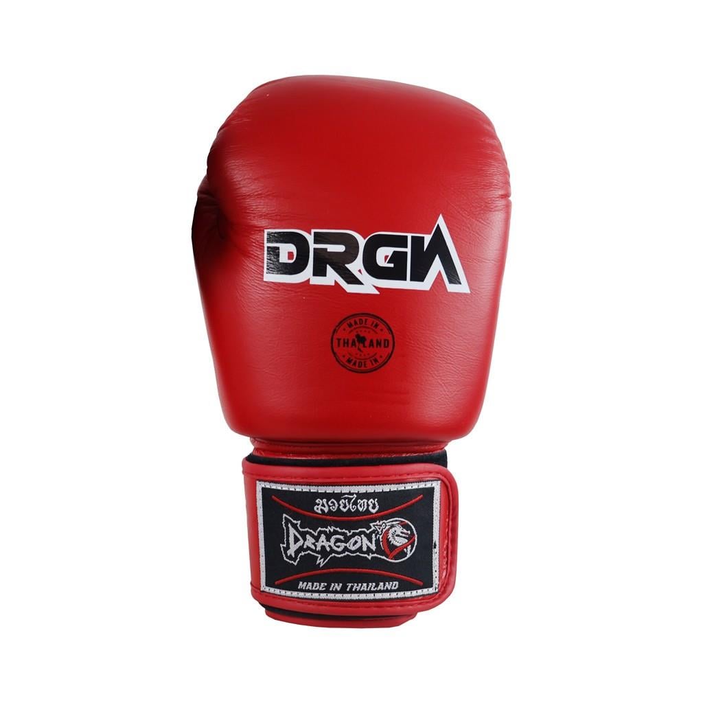 DragonDo DRGN-G3 Hakiki Deri Boks Eldiveni Kırmızı Muay Thai Eldiveni
