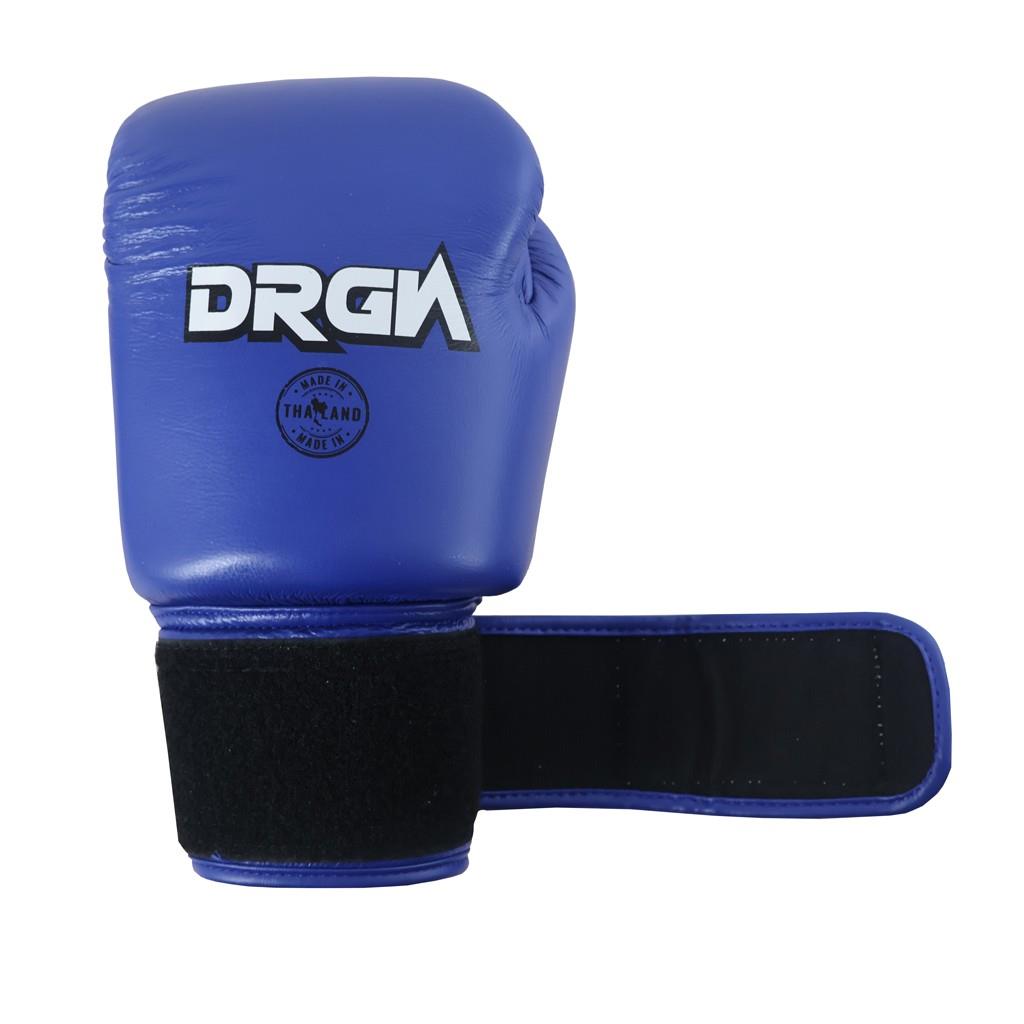 DragonDo DRGN-G3 Hakiki Deri Boks Eldiveni Mavi Muay Thai Eldiveni
