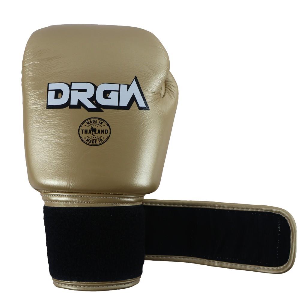 DragonDo DRGN-G3 Hakiki Deri Boks Eldiveni Gold Muay Thai Eldiveni