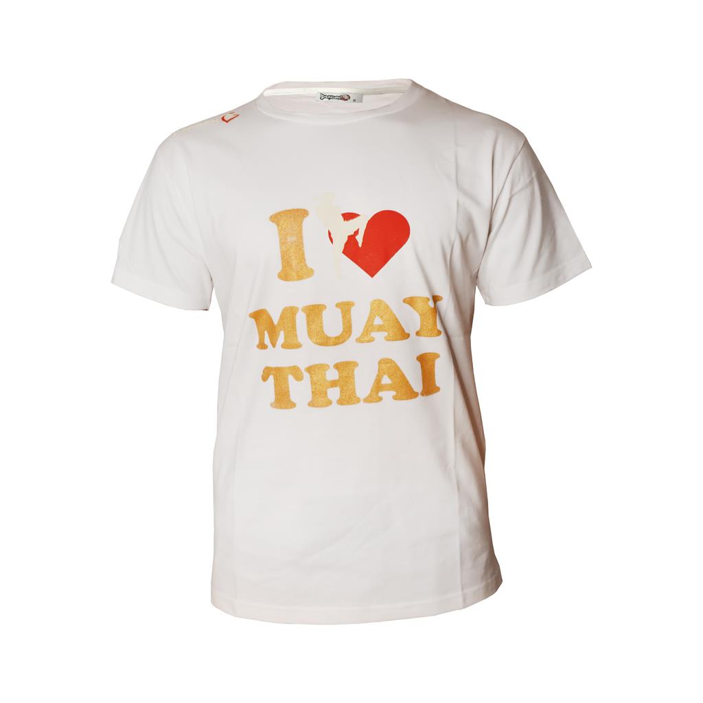 DragonDo I Love Muaythai Baskılı Tişört