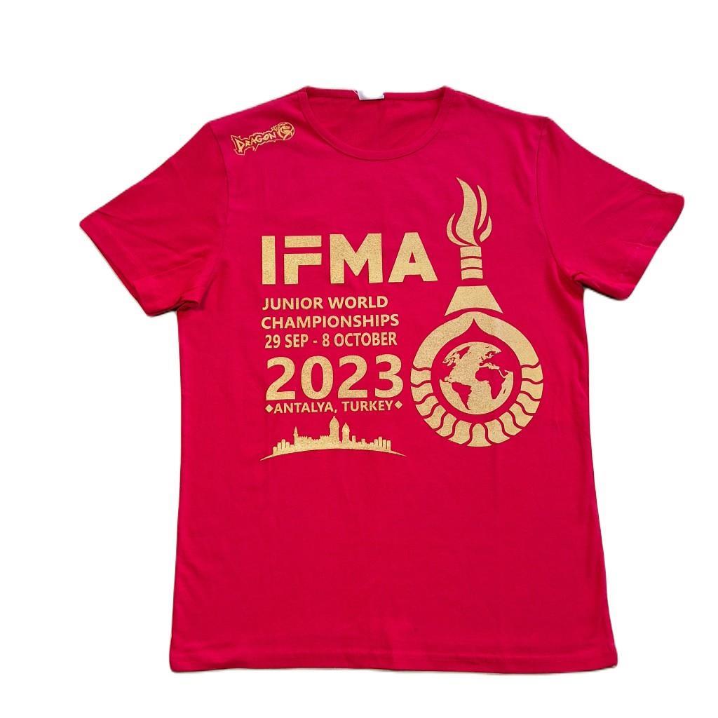 DragonDo IFMA Küçükler Dünya Şampiyonası Tişörtü Antalya 2023