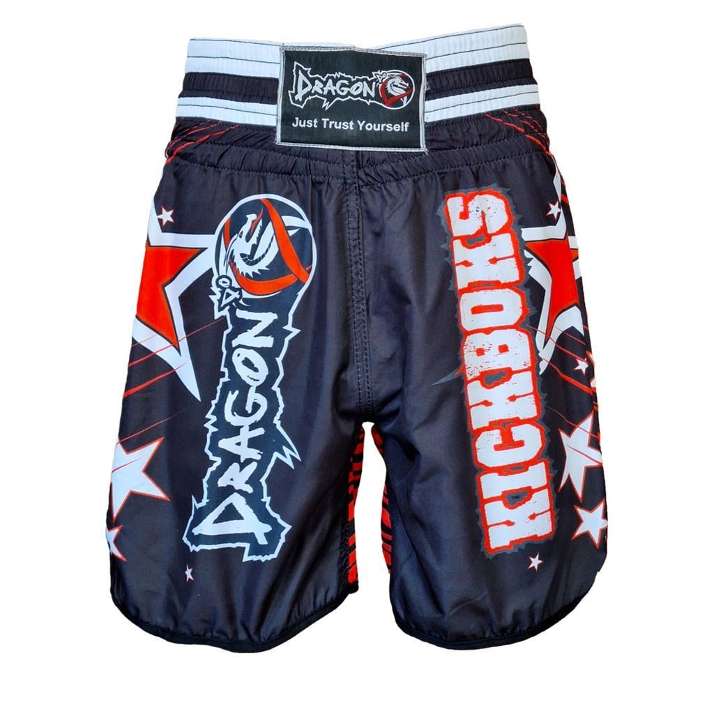 DragonDo KB240 Kick Boks Şortu Dijital Baskılı Kick Boxing Antrenman Şortu