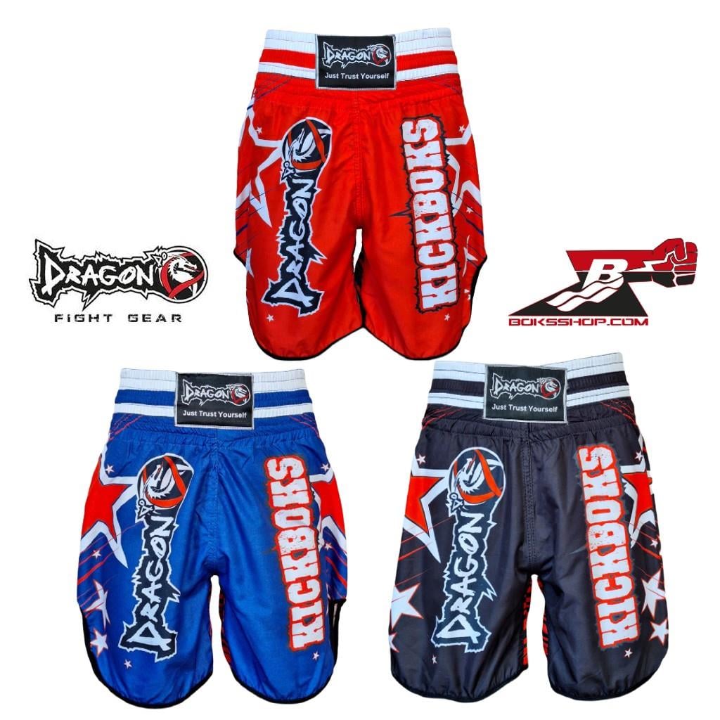 DragonDo KB240 Kick Boks Şortu Dijital Baskılı Kick Boxing Antrenman Şortu