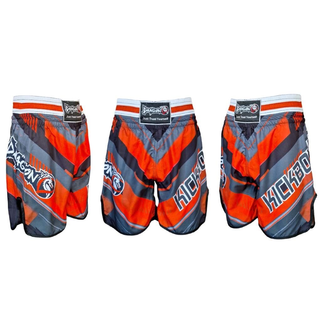 DragonDo KB244 Kick Boks Şortu Kick Boxing Antrenman Şortu Dijital Baskılı Şort