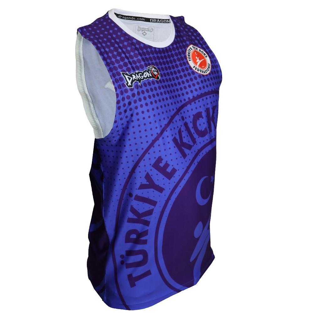 DragonDo KF1007 Kick Boks Atleti Mavi Kick Boxing Atlet