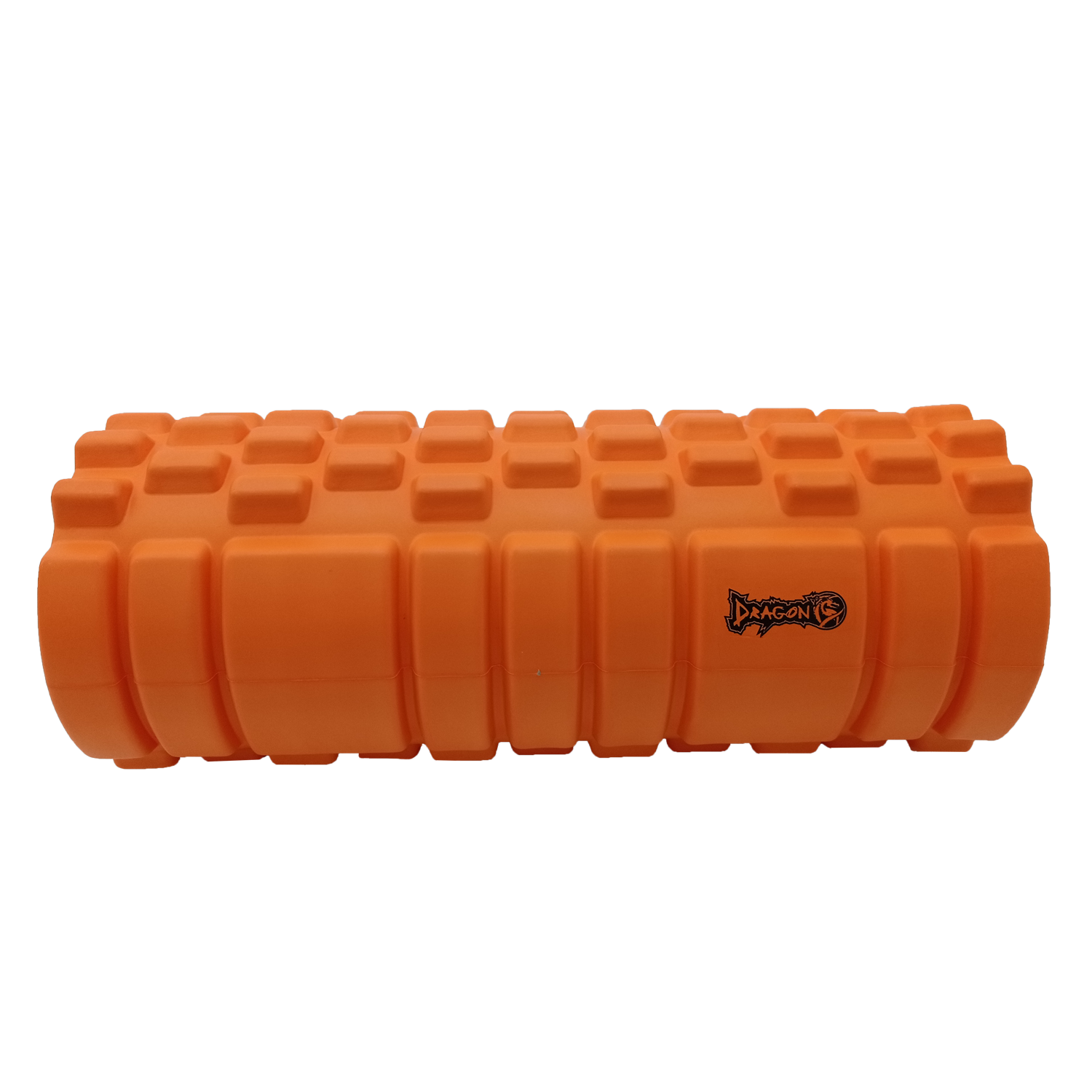 DragonDo Kısa Foam Roller Tırtıklı - Masaj Köpüğü - Turuncu