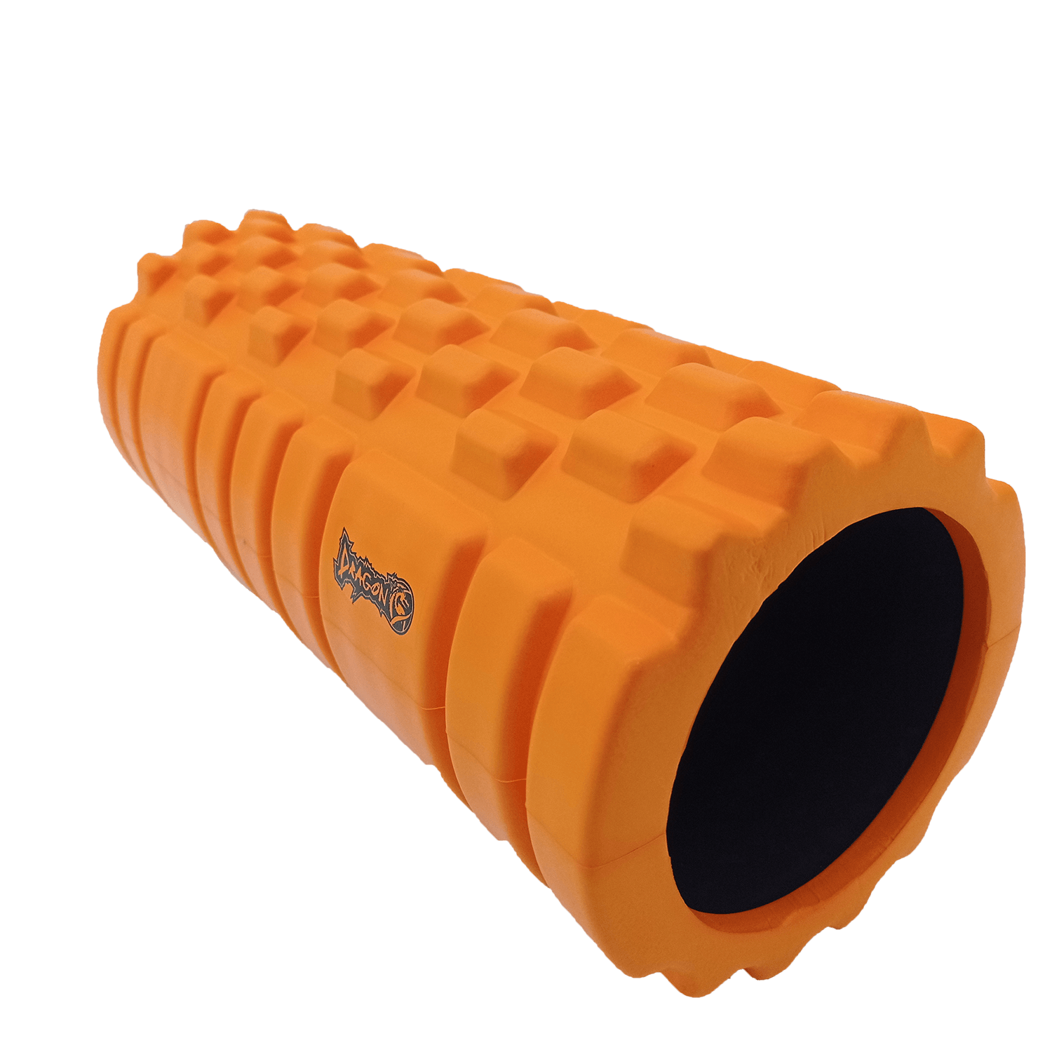 DragonDo Kısa Foam Roller Tırtıklı - Masaj Köpüğü - Turuncu