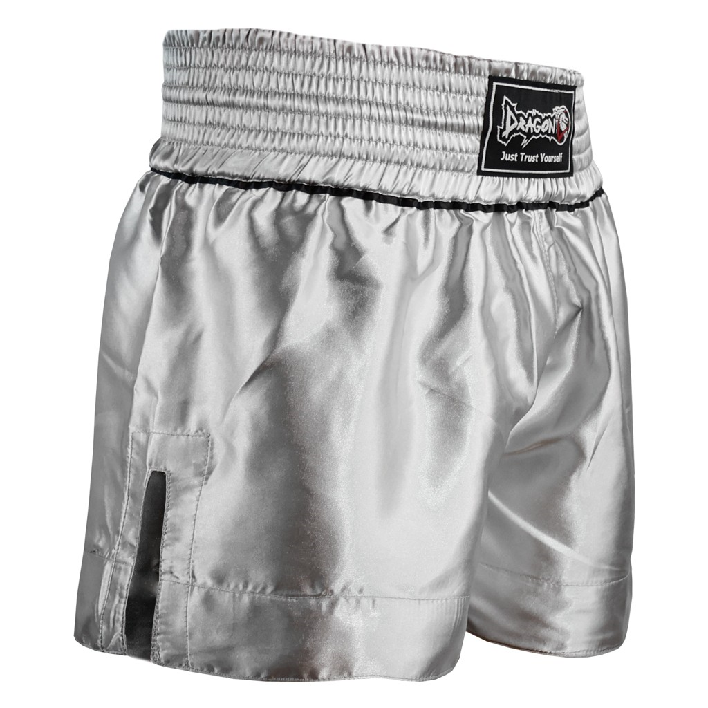 DragonDo MT3033 Muaythai Şortu Gri Kick Boks Şortu