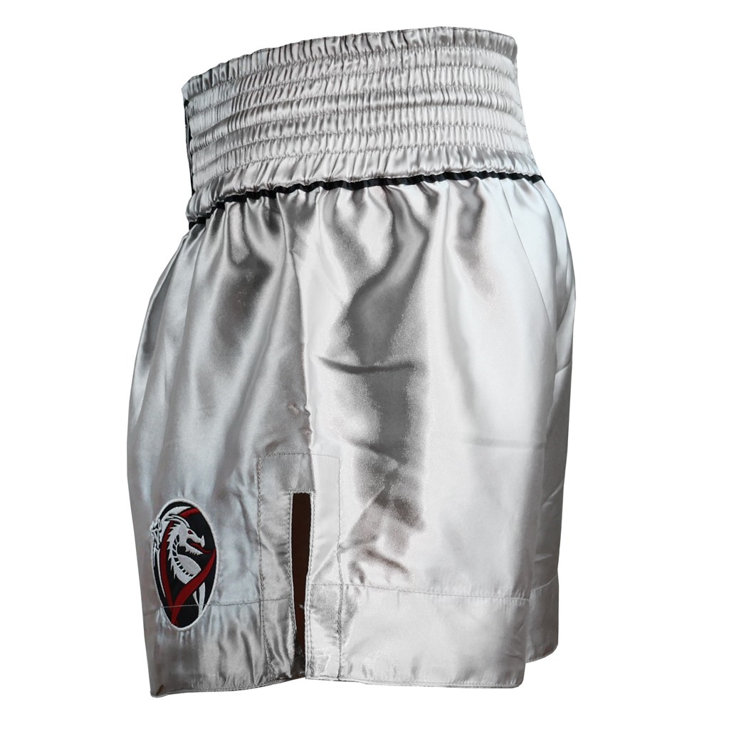DragonDo MT3033 Muaythai Şortu Gri Kick Boks Şortu