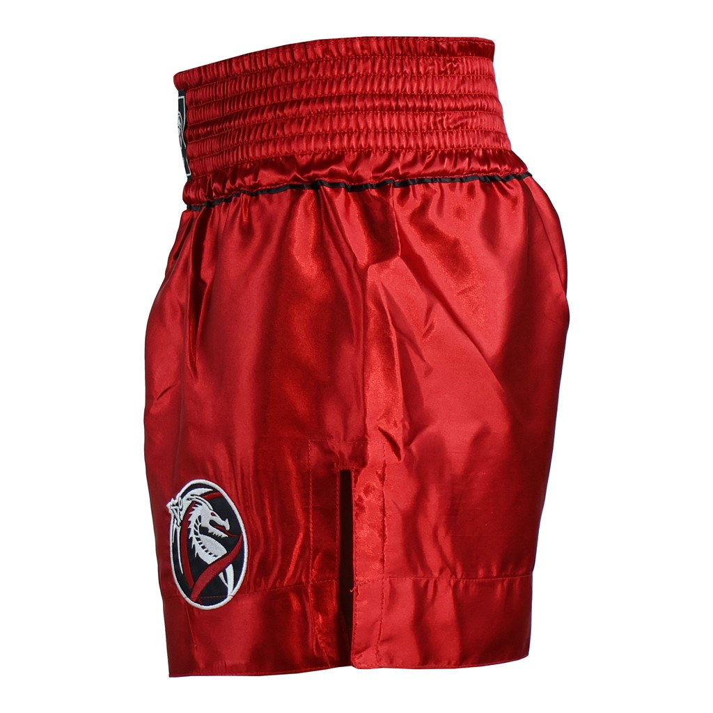 DragonDo MT3033 Muaythai Şortu Kırmızı Kick Boks Şortu