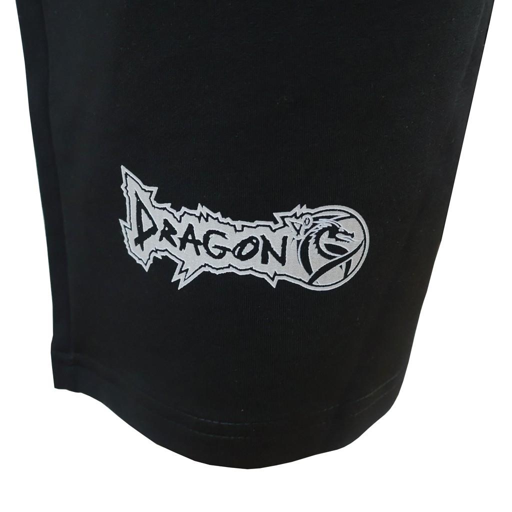 DragonDo MT3038 Muaythai Şortu Türkiye Muay thai Team Baskılı Siyah Şort