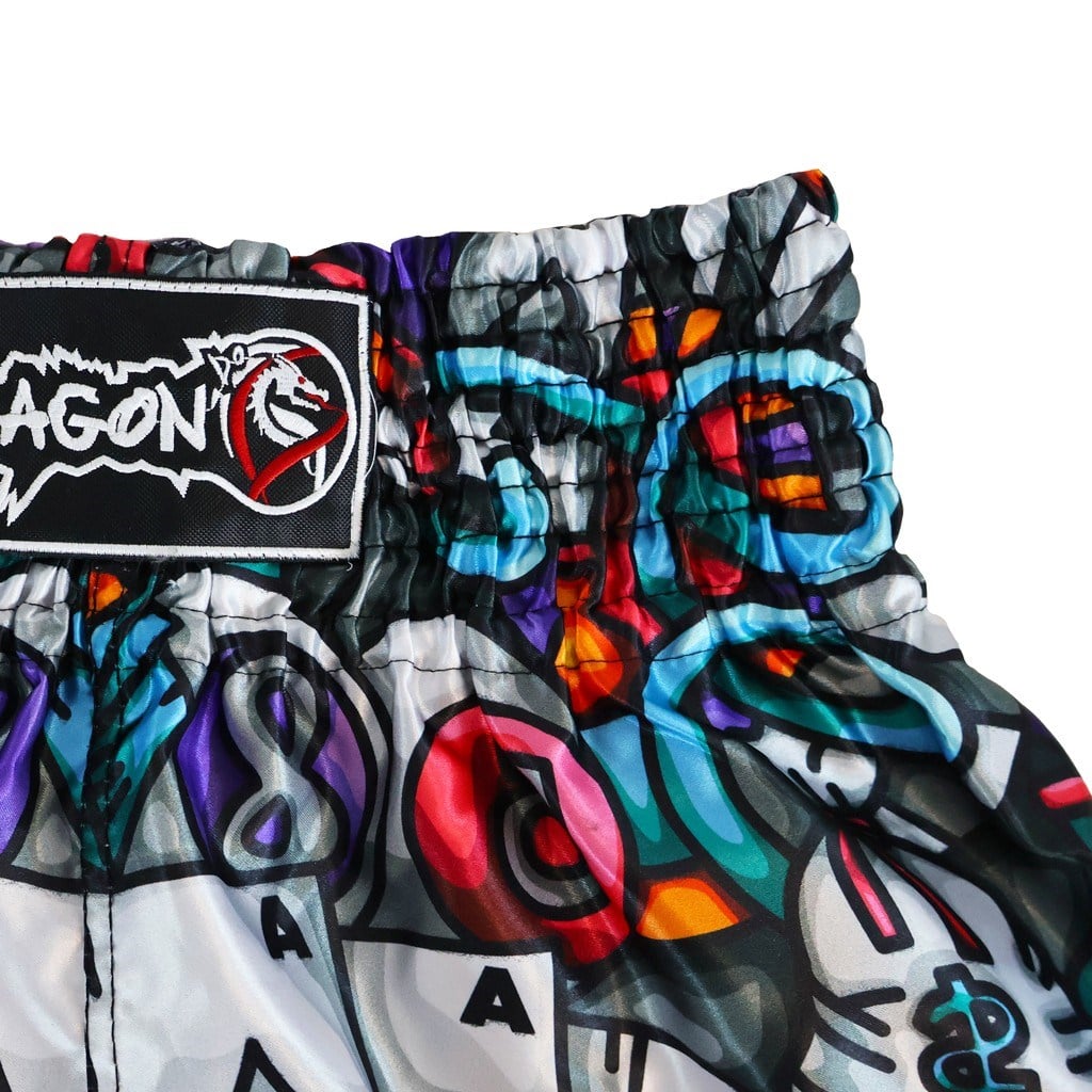 DragonDo MT3042 Muay Thai Kick Boks Şortu Dijital Baskılı Şort