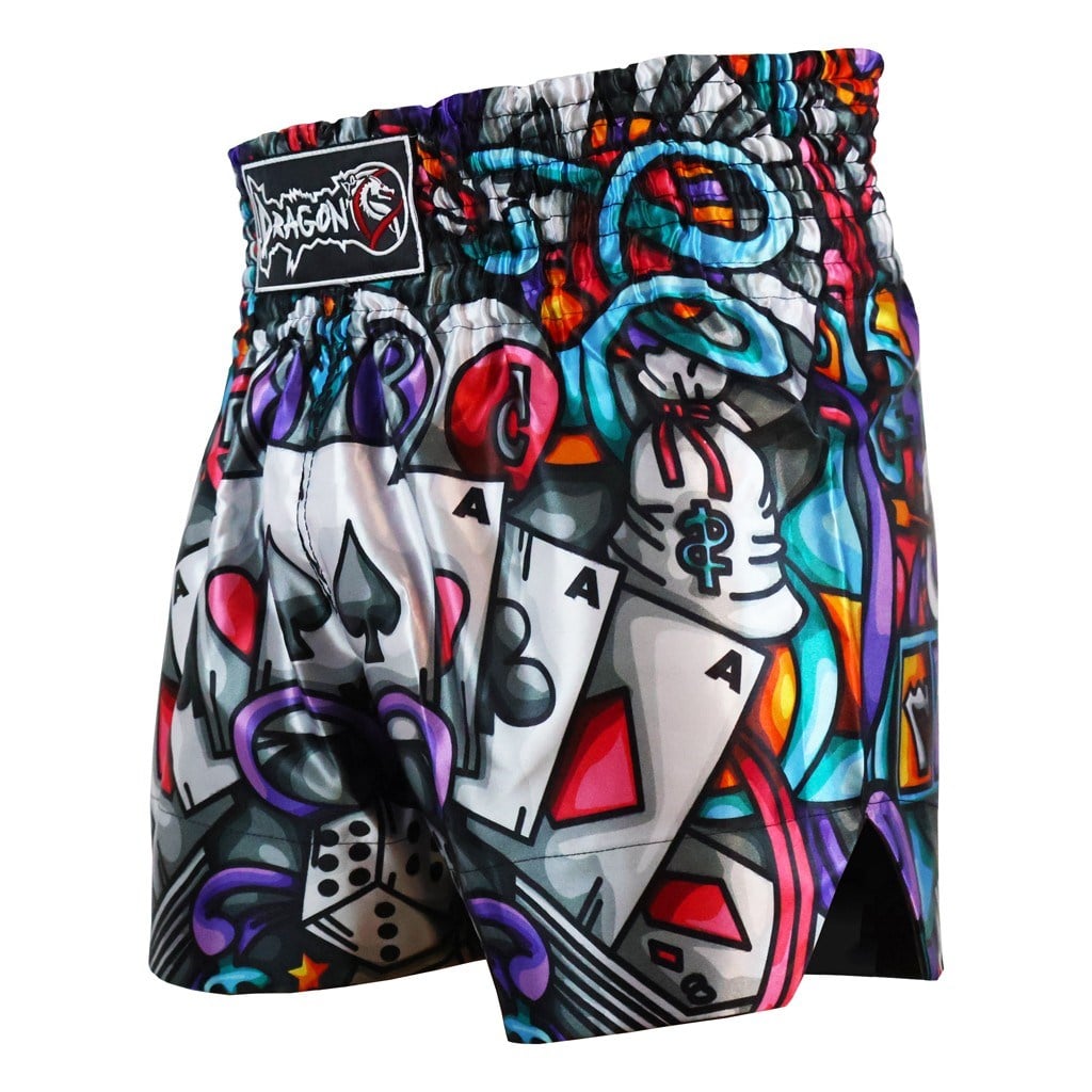 DragonDo MT3042 Muay Thai Kick Boks Şortu Dijital Baskılı Şort
