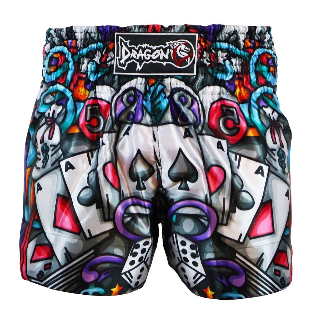 DragonDo MT3042 Muay Thai Kick Boks Şortu Dijital Baskılı Şort
