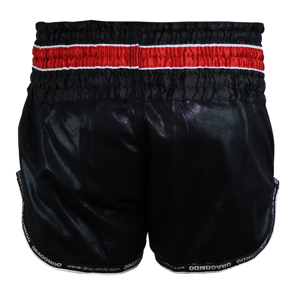 DragonDo MT3077 Muaythai Şortu - Kick Boks Şortu Siyah
