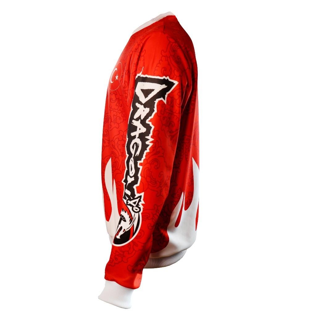 DragonDo TX8501 Milli Takım Muaythai Sweatshirt Muay Thai Federasyon Logolu Milli Takım Sweatshirt