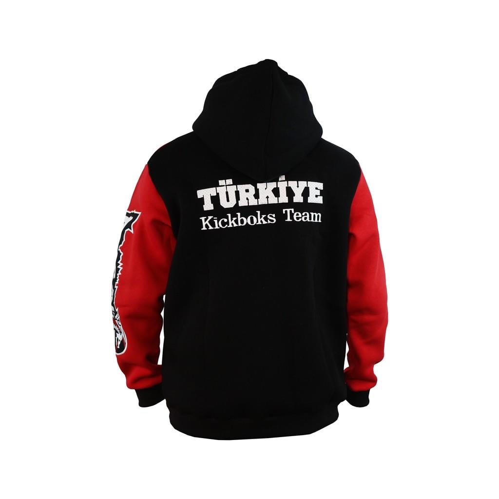 DragonDo TX8502 Kick Boks Milli Takım Kapüşonlu Sweatshirt Kickboks 