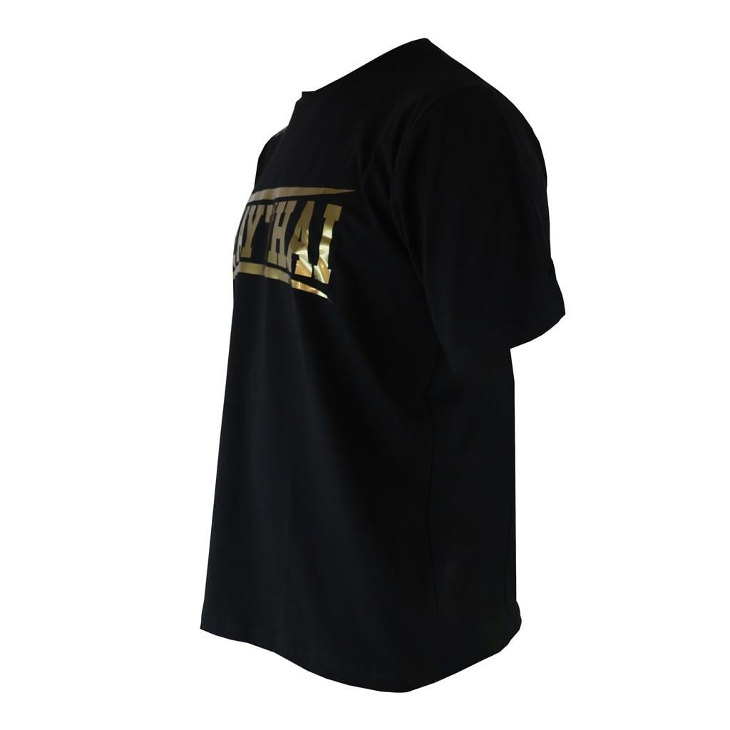 DragonDo TX8522 Muaythai Tişört Gold Baskılı Muay Thai Tişört 