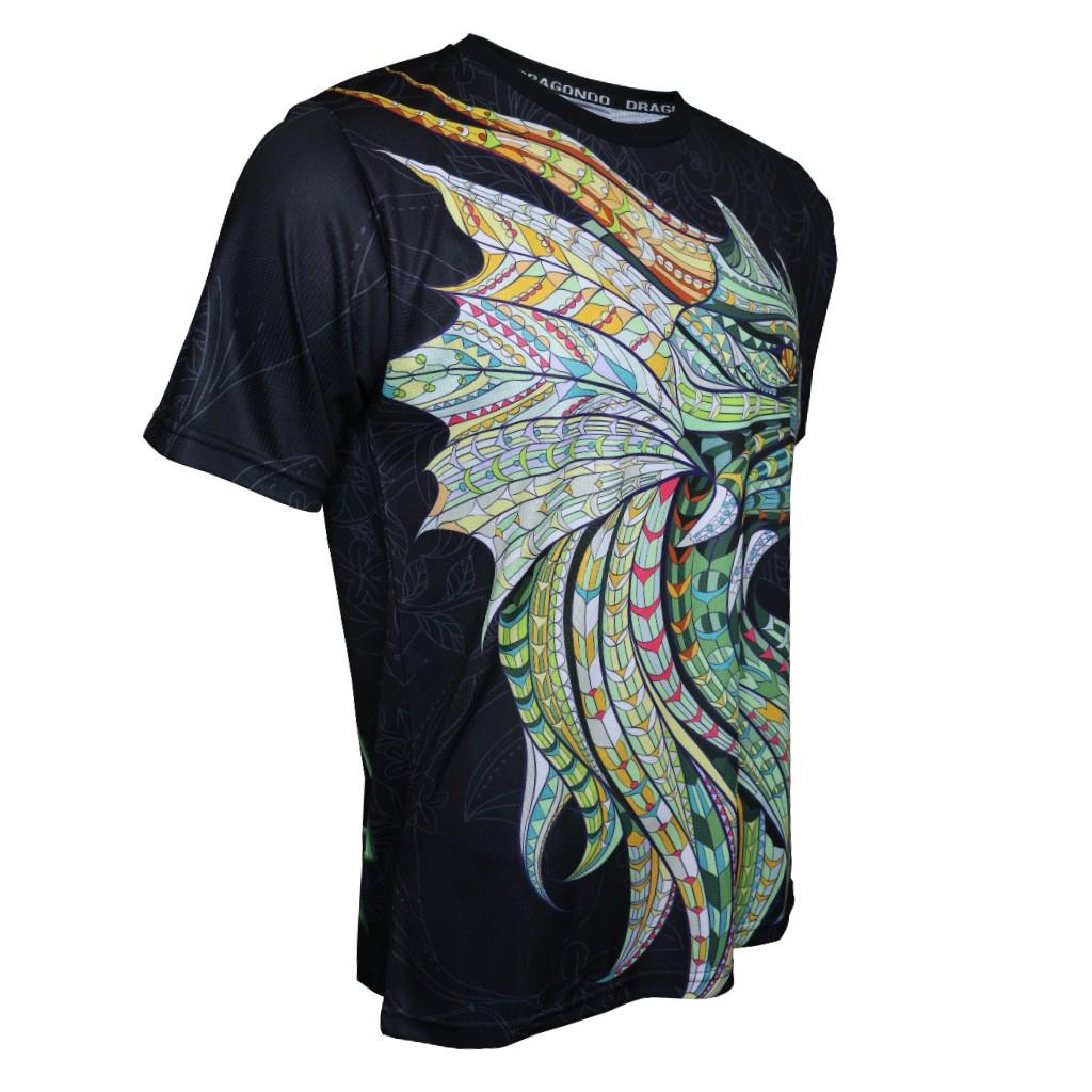 DragonDo TX8590 Muaythai Tişört Dijital Baskılı Muay Thai Tişört