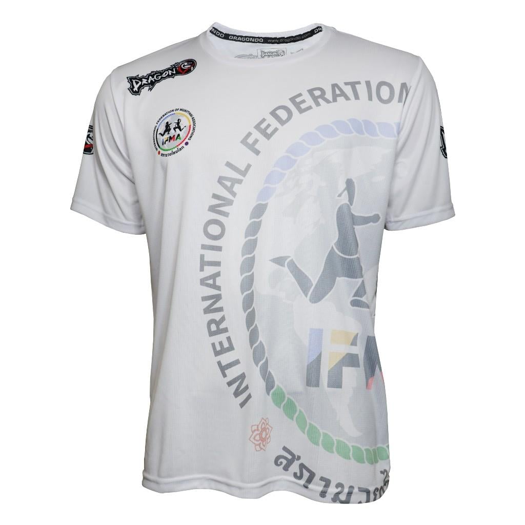 DragonDo TX8591 IFMA Muaythai Tişört IFMA Dijital Basklı Muay Thai Tişört