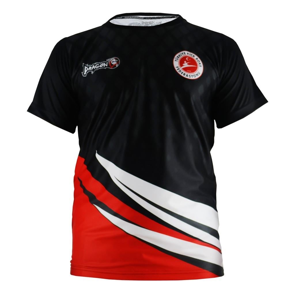 DragonDo TX8596 Kick Boks Tişört Dijital Baskılı Kick Boxing Tshirt
