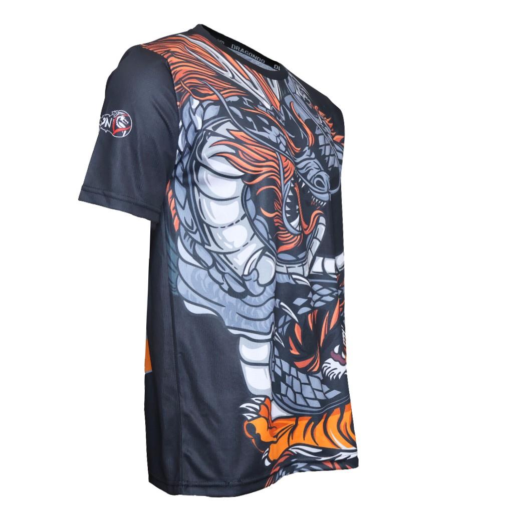 DragonDo TX8596 Muaythai Tişört Dijital Baskılı Muay Thai Tişörtü
