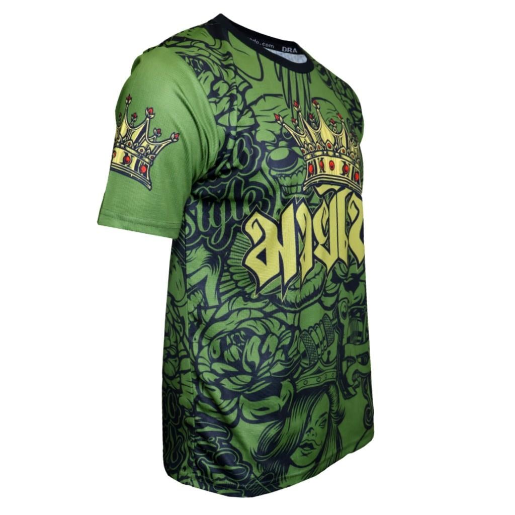 DragonDo TX8597 Muaythai Tişört Dijital Baskılı Muay Thai Tişört