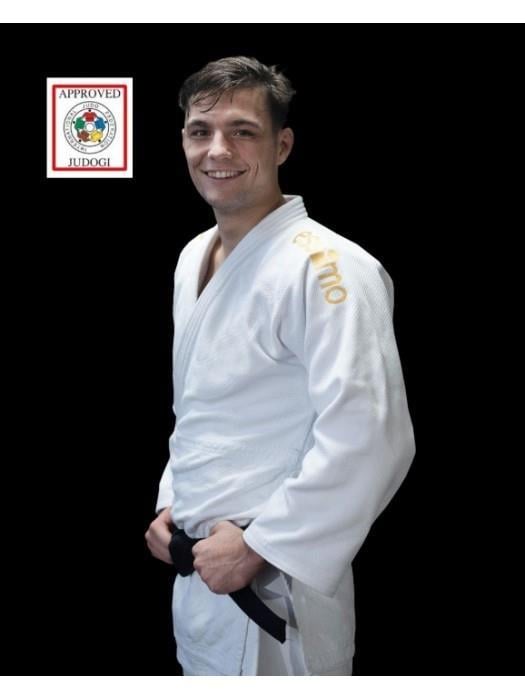 Essimo IJF Onaylı Gold Judo Elbisesi Beyaz Judogi