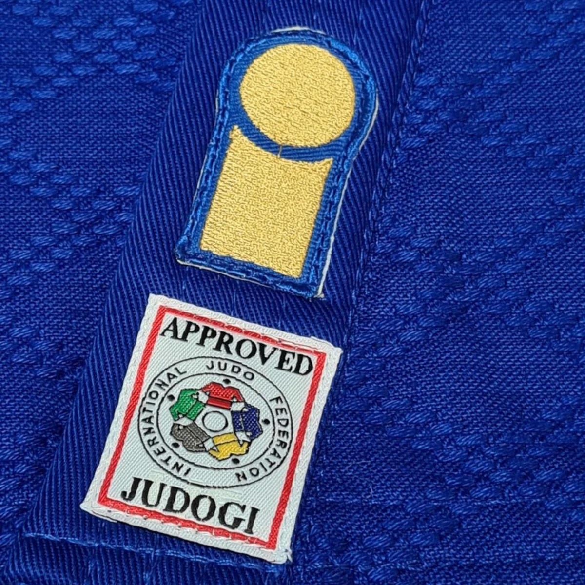 Essimo IJF Onaylı Gold Judo Elbisesi Mavi Judogi