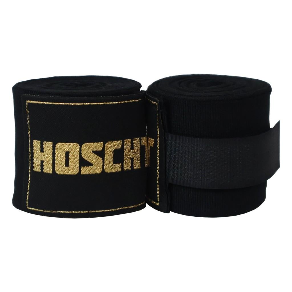HOSCHT 2 Metre Boks Bandajı Siyah Kick Boks Bandaj