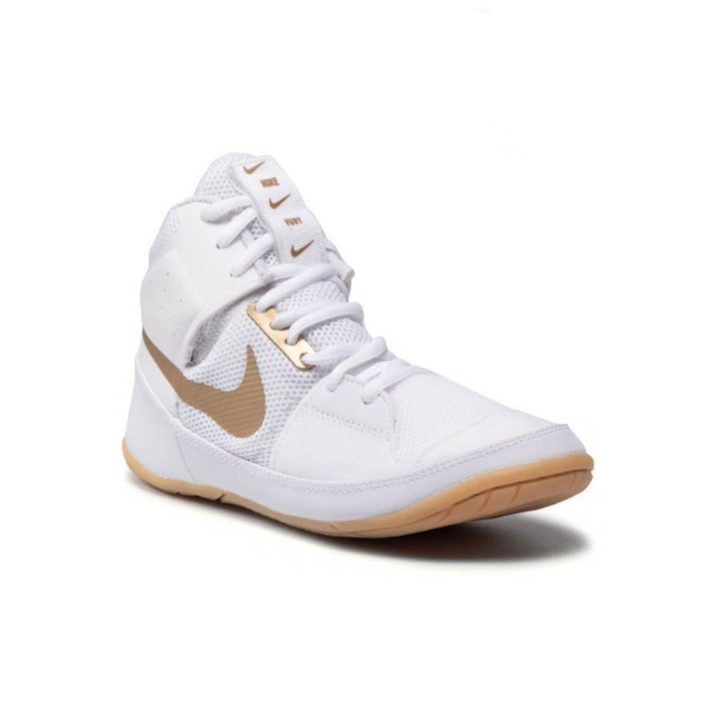 Nike Fury Güreş Ayakkabısı Beyaz Altın