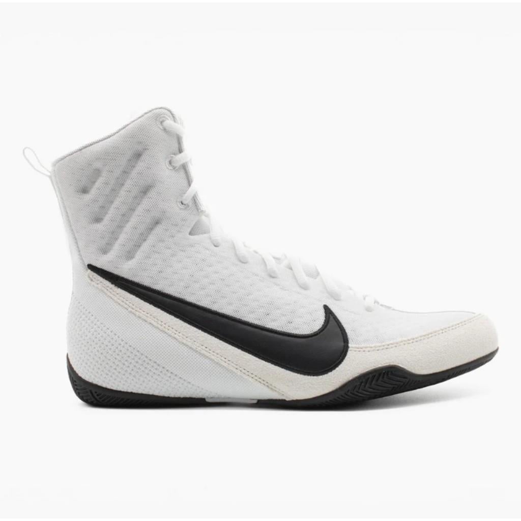 Nike Machomai 3 Boks Ayakkabısı Beyaz-Siyah