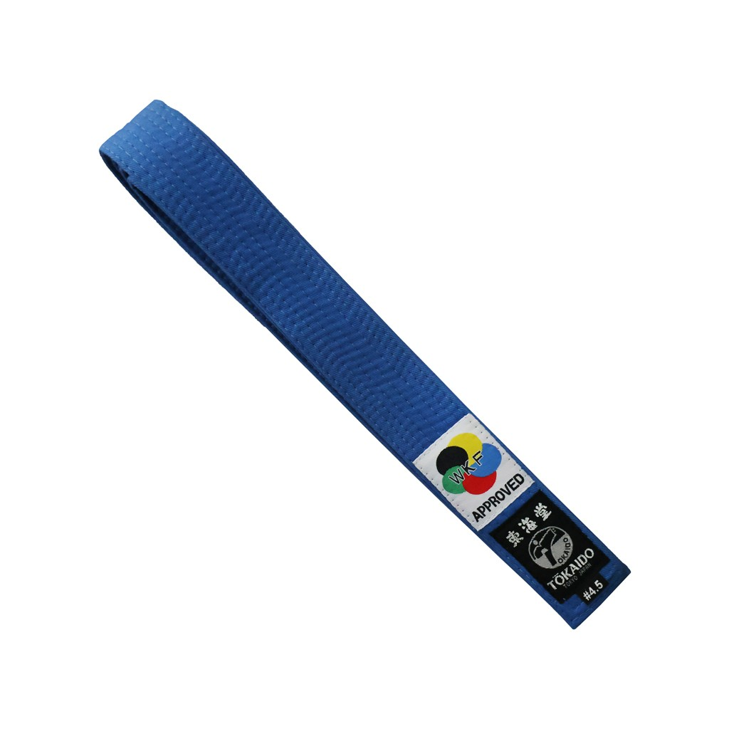 Tokaido WKF Onaylı Karate Kuşak Mavi