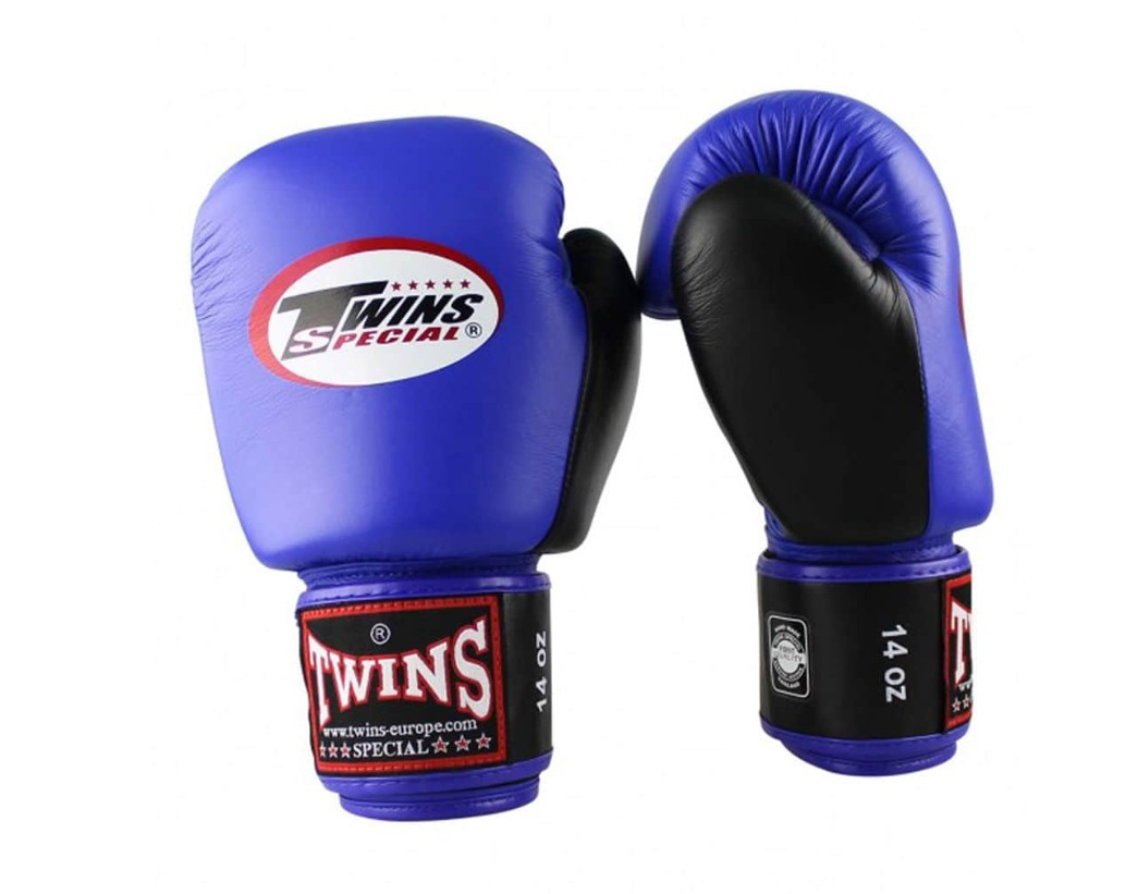 Twins BGVL3-2T Boks Eldiveni mavi Muay Thai Eldiveni 