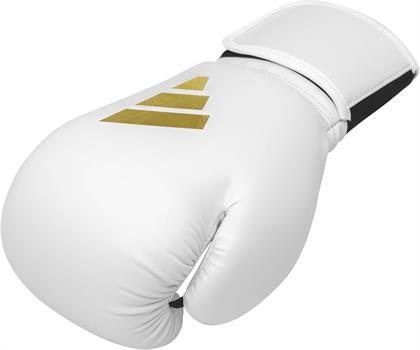 Adidas ADISBG50 Speed 50 Boks Eldiveni Kick Boks Eldiveni Beyaz Altın Yeni Seri