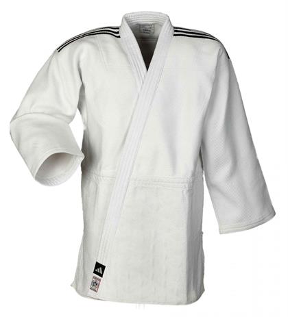 Adidas Champion III IJF Onaylı Judo Elbisesi Beyaz Judogi