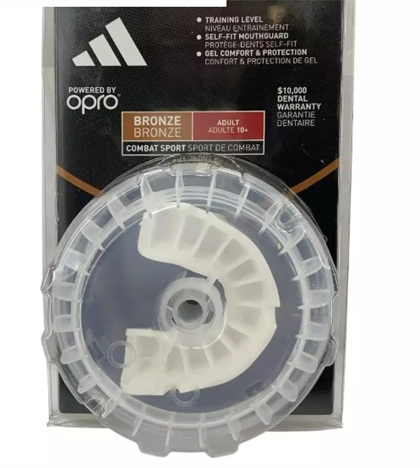 Adidas Opro ADIBP31 Bronz Dişlik Beyaz