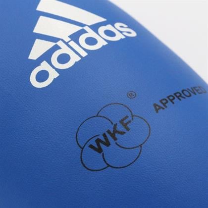 Adidas WKF Onaylı Karate Kaval Ayak Koruyucu Mavi - Kırmızı