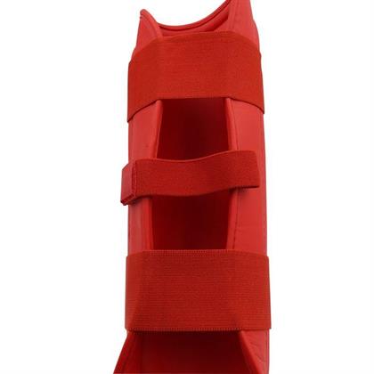 Adidas WKF Onaylı Karate Kaval Ayak Koruyucu Mavi - Kırmızı