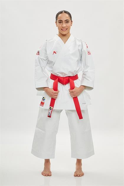 Arawaza WKF Onaylı Premier Leage Black Diamond 2 Ceket + 1 Pantolon Combo Kit Kata Elbisesi