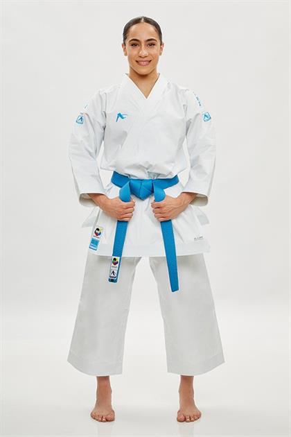 Arawaza WKF Onaylı Premier Leage Black Diamond 2 Ceket + 1 Pantolon Combo Kit Kata Elbisesi