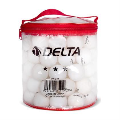 Delta 100 Adet Çantalı Masa Tenisi Pinpon Topu