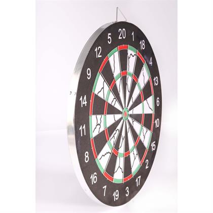 Delta Flocked Dart Seti 45 Cm (18 İnç) Büyük Boy + 6 Dart Oku (18 Gr) Hedef Tahtası SDF76