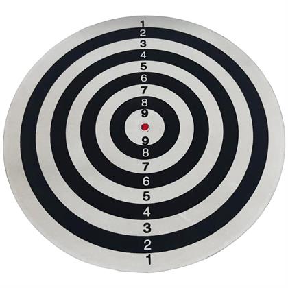 Delta Flocked Dart Seti 45 Cm (18 İnç) Büyük Boy + 6 Dart Oku (18 Gr) Hedef Tahtası SDF76