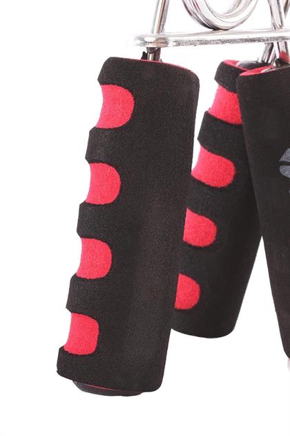 Delta Sünger Tutamaçlı İki Adet Deluxe El Yayı - Kırmızı & Siyah